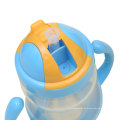 Baby Trinkflasche Trainingsbecher mit Griff Strohhalm Baby Trinkbecher